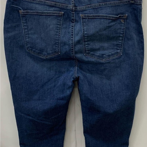 Madewell Women’s Curvy High-Rise Skinny Jeans Blue Denim - Size 34 - Picture 7 of 7